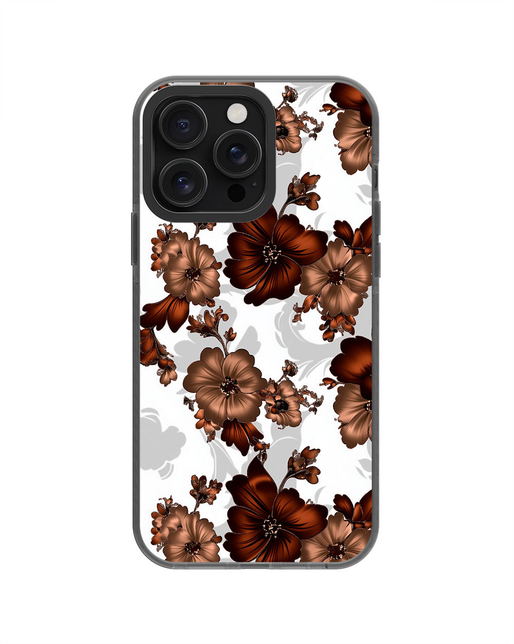 Latest 3rd-Generation Pop Tough Matte Flowers iPhone Case (MagSafe-Compatible)