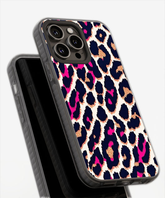 Latest 3rd-Generation Pop Tough Matte Leopard Print iPhone Case (MagSafe-Compatible)
