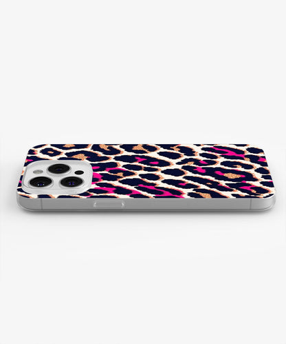 Latest 3rd-Generation Crystal Tough Glossy Leopard Print iPhone Case (MagSafe-Compatible)