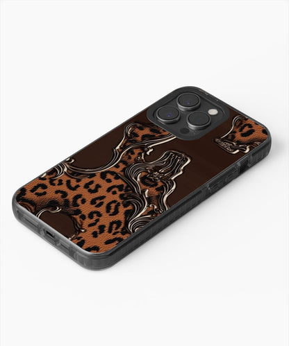 Latest 3rd-Generation Pop Tough Matte Leopard Print iPhone Case (MagSafe-Compatible)