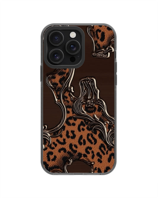 Latest 3rd-Generation Pop Tough Matte Leopard Print iPhone Case (MagSafe-Compatible) [Back Cover Only]