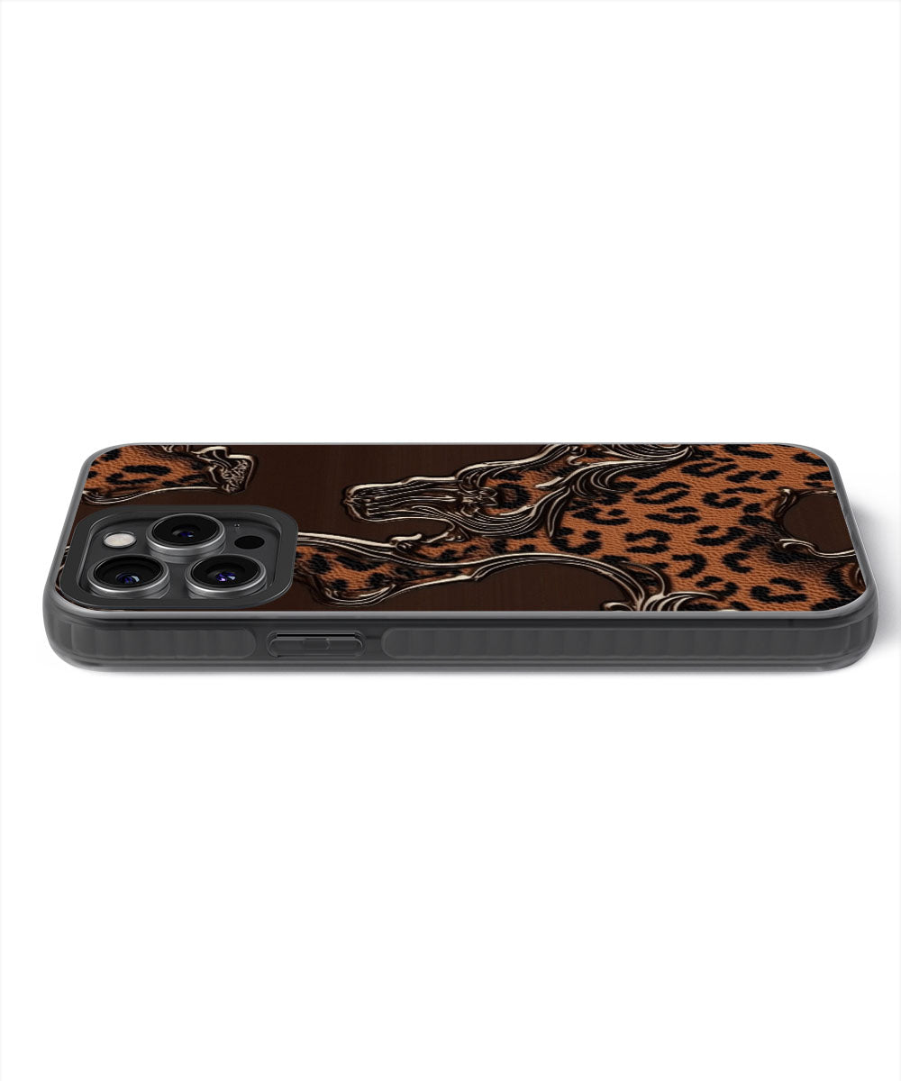 Latest 3rd-Generation Pop Tough Matte Leopard Print iPhone Case (MagSafe-Compatible)