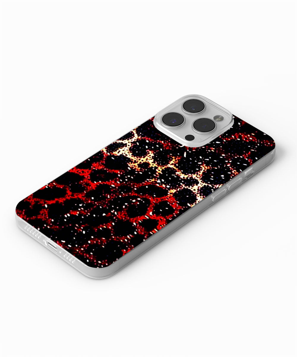 Latest 3rd-Generation Crystal Tough Glossy Leopard Print iPhone Case (MagSafe-Compatible)