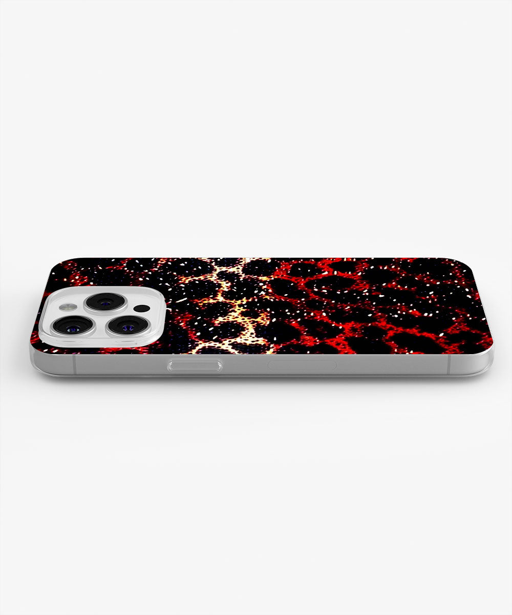 Latest 3rd-Generation Crystal Tough Glossy Leopard Print iPhone Case (MagSafe-Compatible)