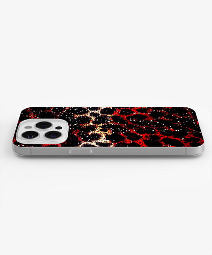 Latest 3rd-Generation Crystal Tough Glossy Leopard Print iPhone Case (MagSafe-Compatible)