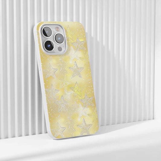 Latest 3rd-Generation Crystal Tough Glossy Stars iPhone Case
