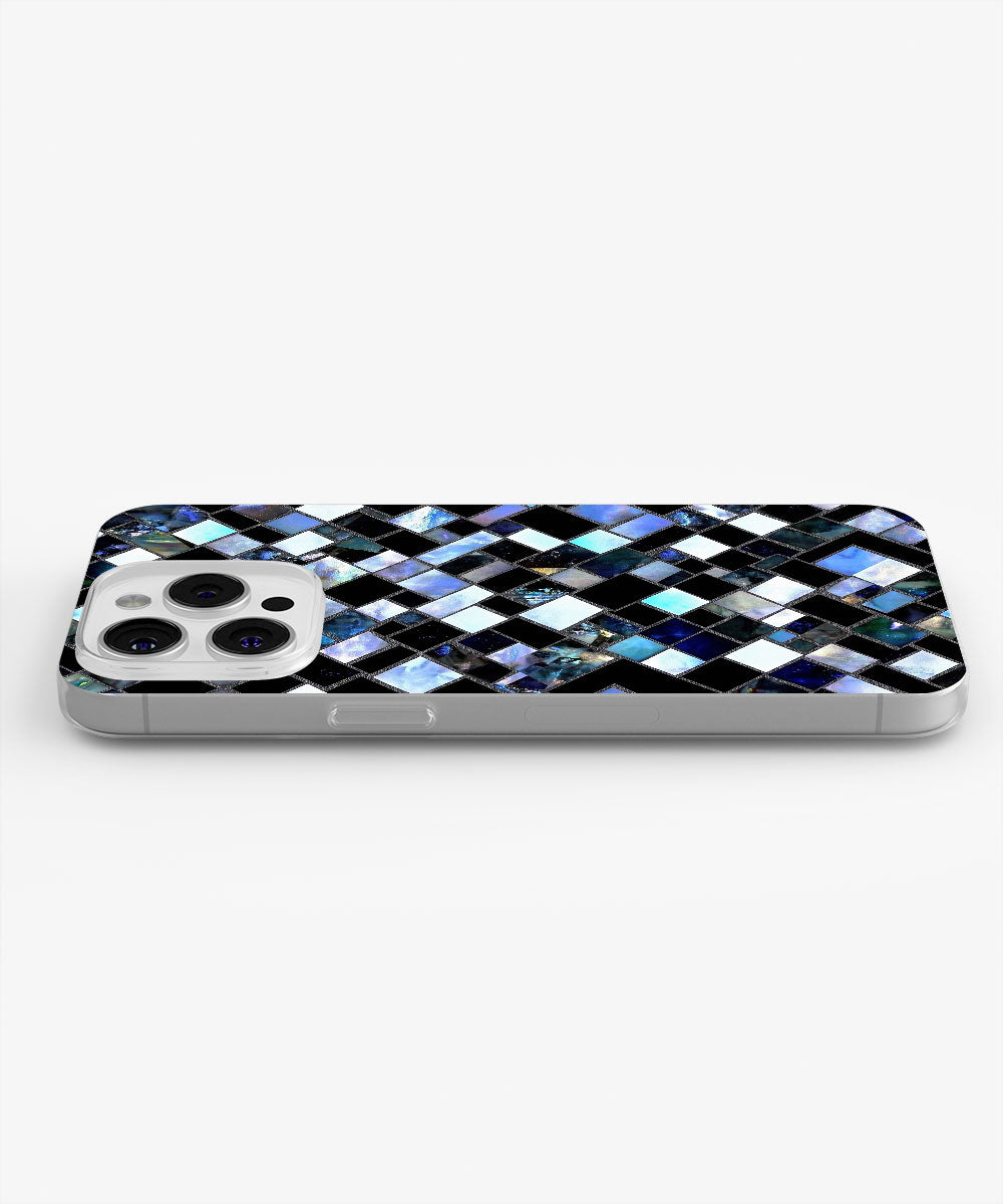Latest 3rd-Generation Crystal Tough Glossy Checks iPhone Case (MagSafe-Compatible)