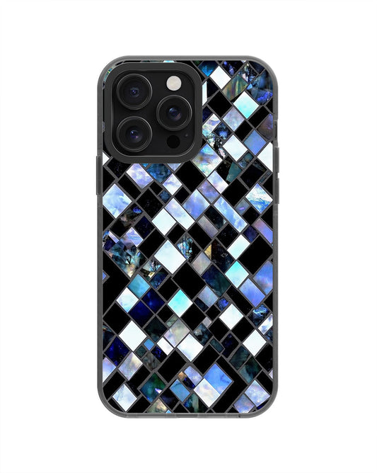 Latest 3rd-Generation Pop Tough Matte Checks iPhone Case (MagSafe-Compatible) [Back Cover Only]