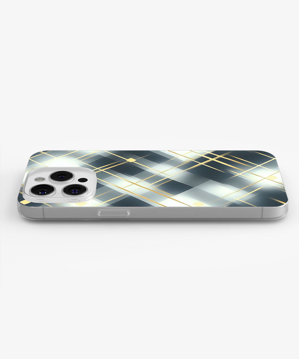 Latest 3rd-Generation Crystal Tough Glossy Checks iPhone Case (MagSafe-Compatible)