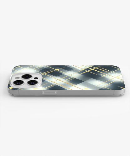 Latest 3rd-Generation Crystal Tough Glossy Checks iPhone Case (MagSafe-Compatible)