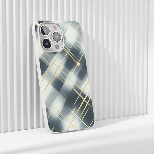 Latest 3rd-Generation Crystal Tough Glossy Checks iPhone Case