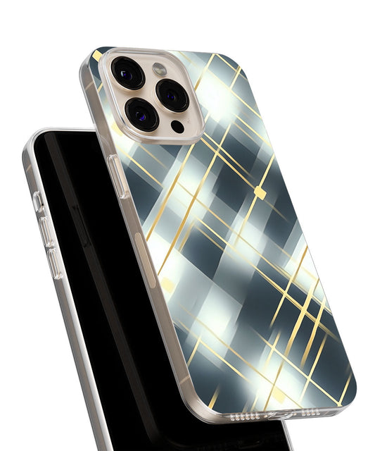 Latest 3rd-Generation Crystal Tough Glossy Checks iPhone Case (MagSafe-Compatible)