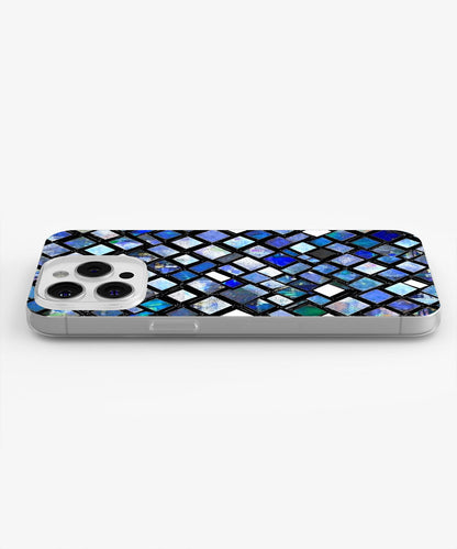 Latest 3rd-Generation Crystal Tough Glossy Checks iPhone Case (MagSafe-Compatible)