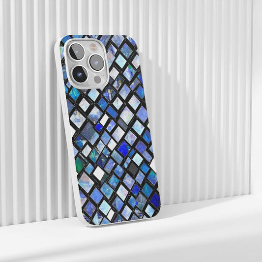 Latest 3rd-Generation Crystal Tough Glossy Checks iPhone Case