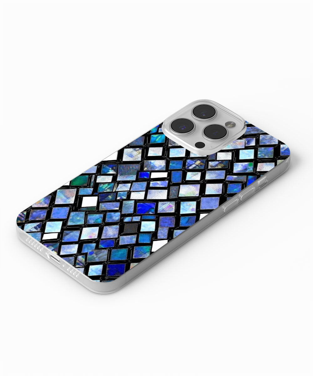 Latest 3rd-Generation Crystal Tough Glossy Checks iPhone Case (MagSafe-Compatible)