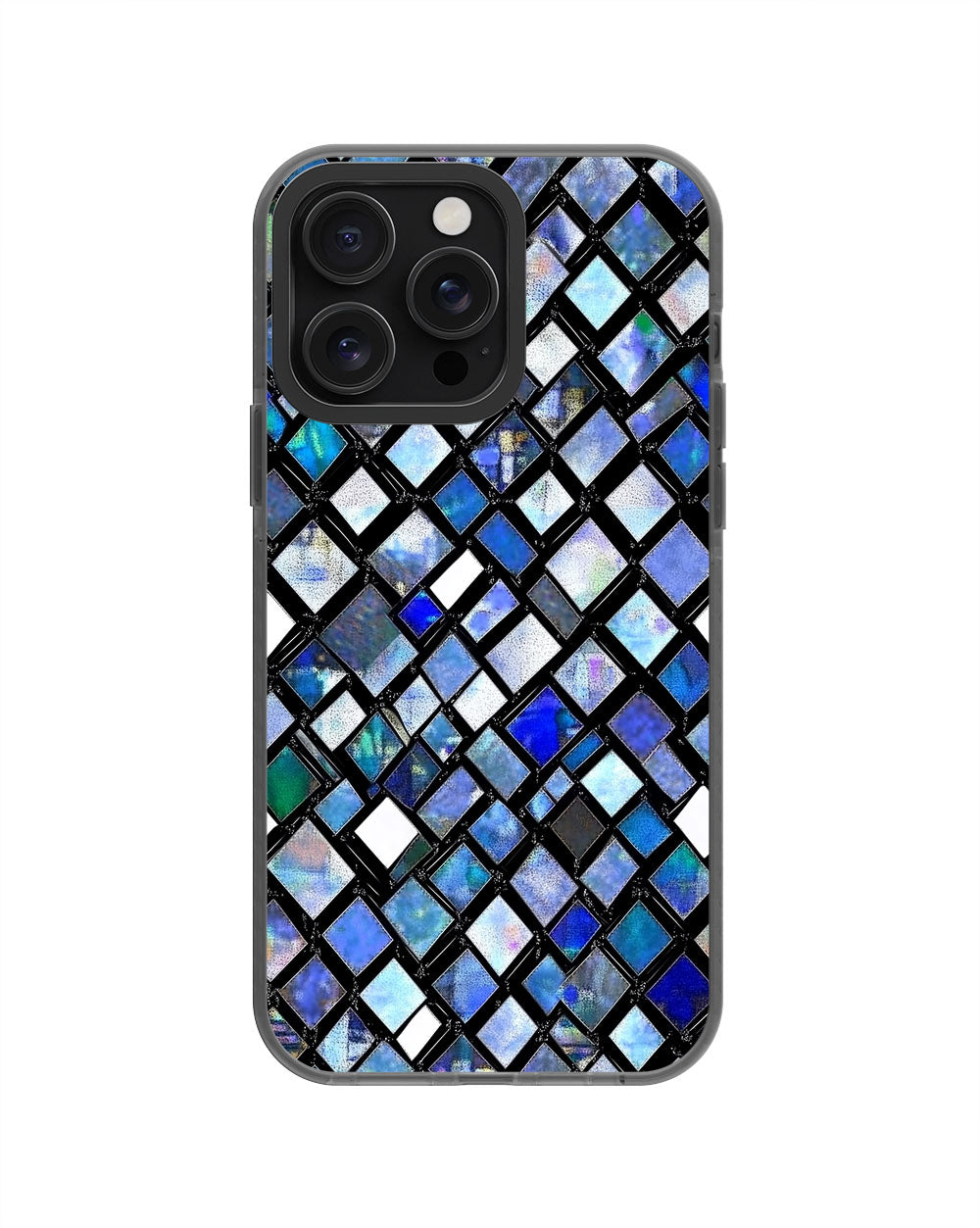 Latest 3rd-Generation Pop Tough Matte Checks iPhone Case (MagSafe-Compatible) [Back Cover Only]