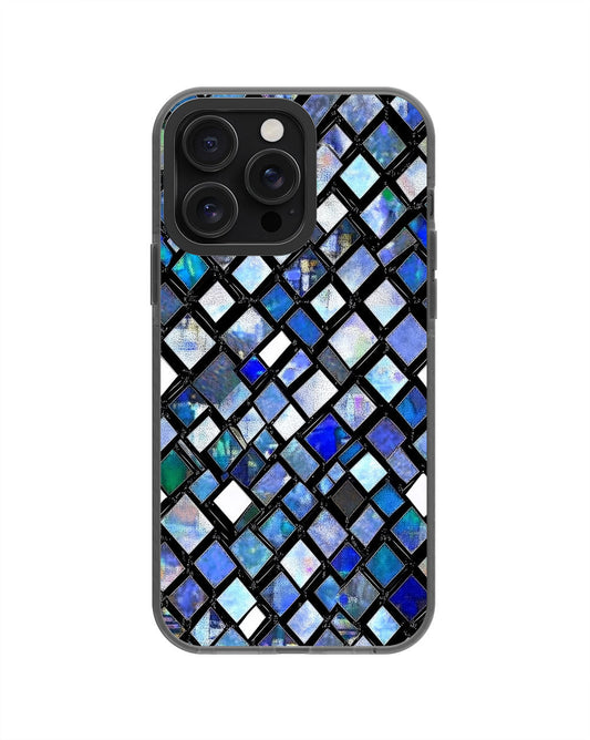 Latest 3rd-Generation Pop Tough Matte Checks iPhone Case (MagSafe-Compatible) [Back Cover Only]