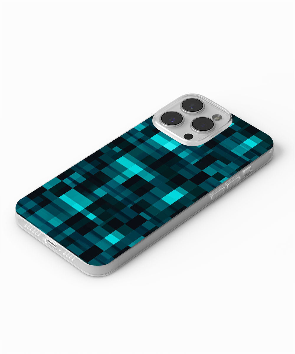 Latest 3rd-Generation Crystal Tough Glossy Checks iPhone Case (MagSafe-Compatible)