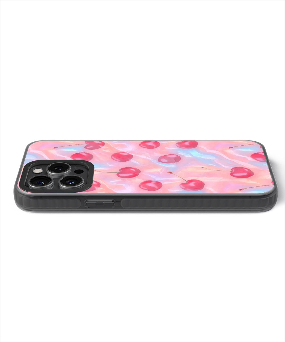 Latest 3rd-Generation Pop Tough Matte Cherries iPhone Case (MagSafe-Compatible)