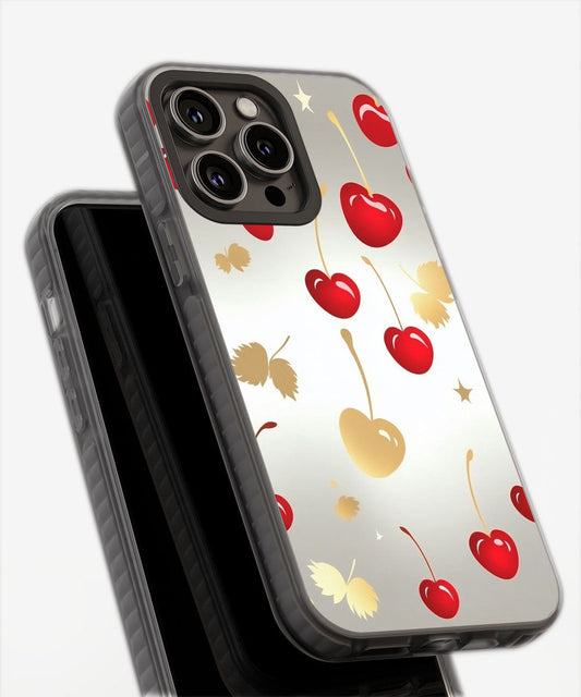 Latest 3rd-Generation Pop Tough Matte Cherries iPhone Case (MagSafe-Compatible)