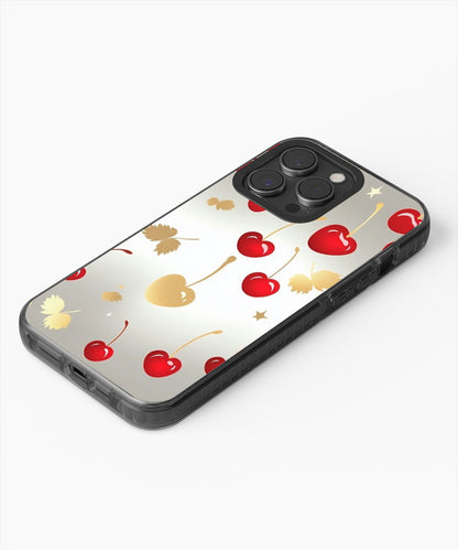 Latest 3rd-Generation Pop Tough Matte Cherries iPhone Case (MagSafe-Compatible)