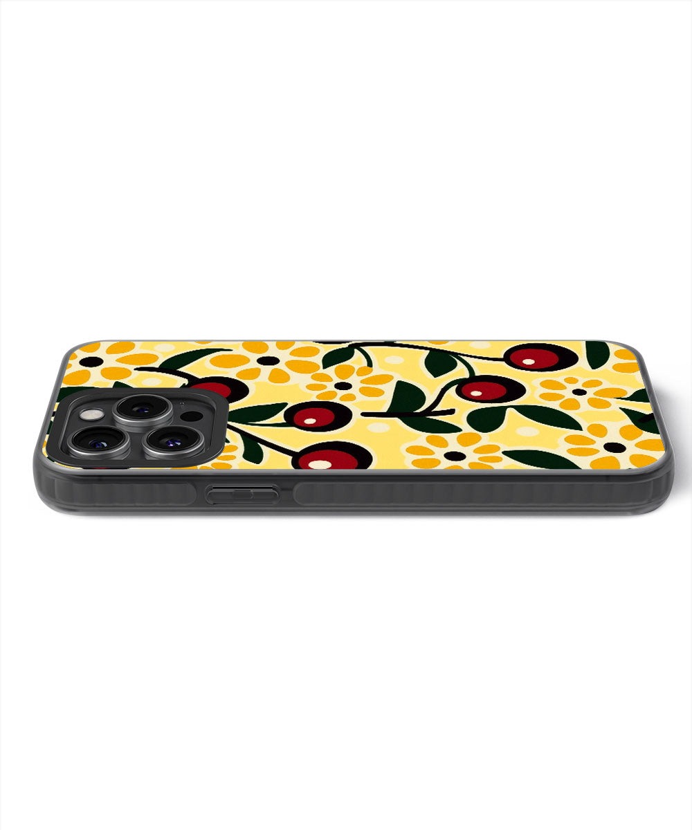 Latest 3rd-Generation Pop Tough Matte Cherries iPhone Case (MagSafe-Compatible)