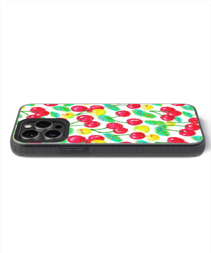 Latest 3rd-Generation Pop Tough Matte Cherries iPhone Case (MagSafe-Compatible)