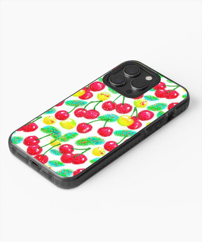 Latest 3rd-Generation Pop Tough Matte Cherries iPhone Case (MagSafe-Compatible)