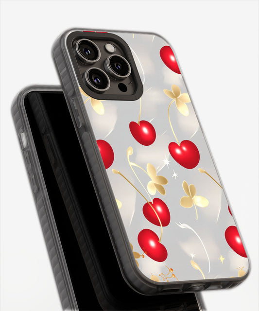 Latest 3rd-Generation Pop Tough Matte Cherries iPhone Case (MagSafe-Compatible)