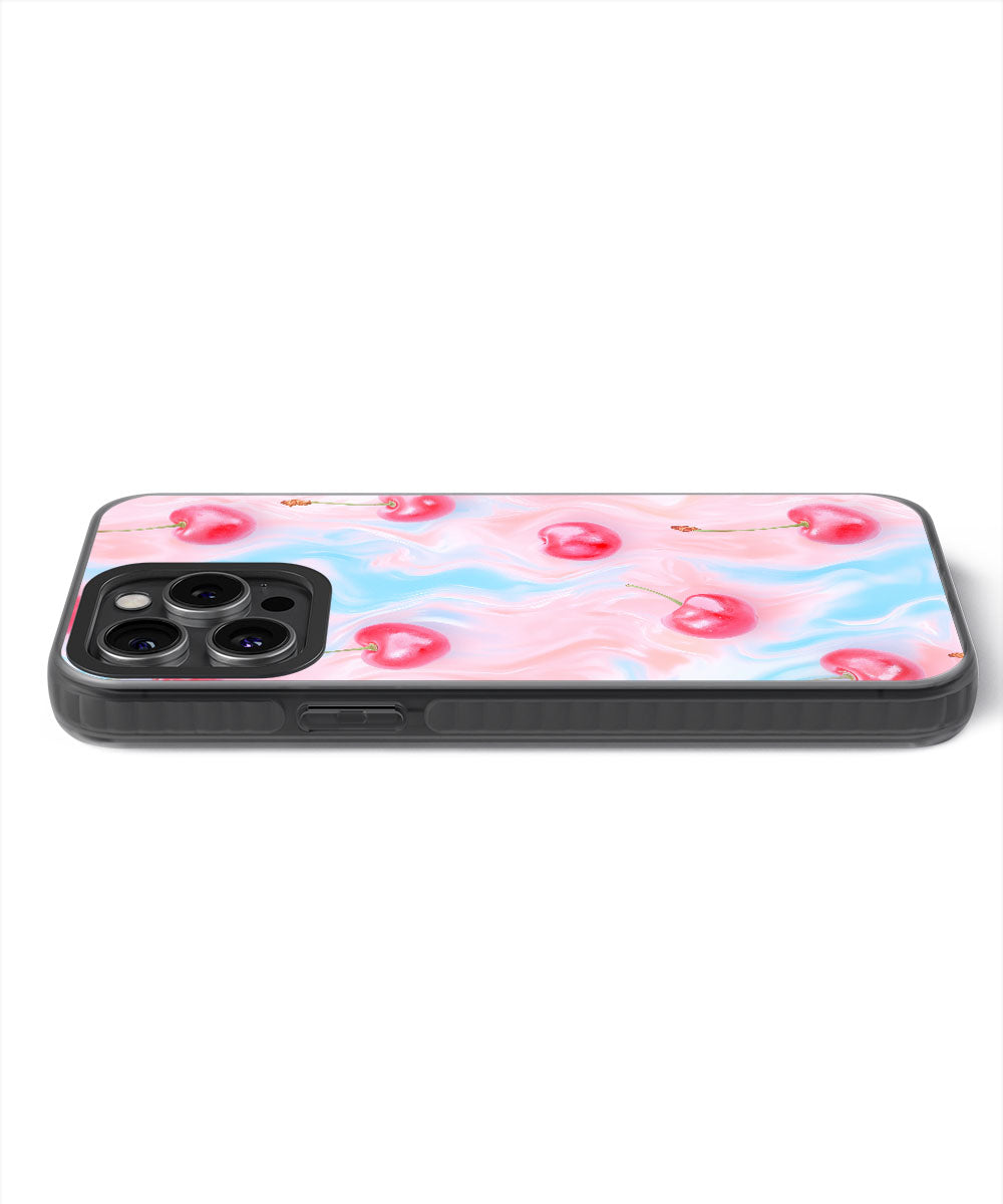 Latest 3rd-Generation Pop Tough Matte Cherries iPhone Case (MagSafe-Compatible)