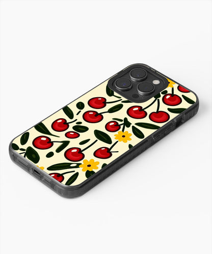Latest 3rd-Generation Pop Tough Matte Cherries iPhone Case (MagSafe-Compatible)