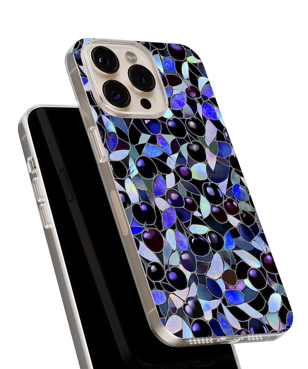 Latest 3rd-Generation Crystal Tough Glossy Cherries iPhone Case (MagSafe-Compatible)