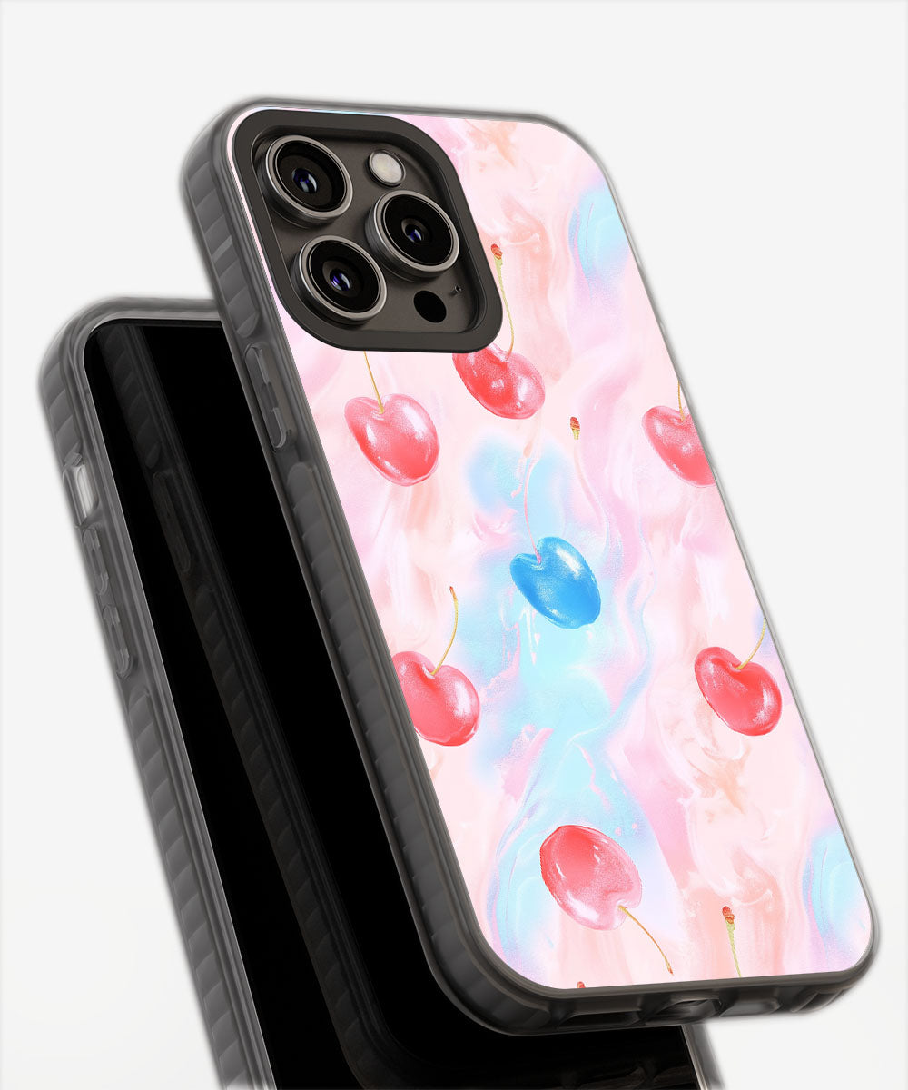 Latest 3rd-Generation Pop Tough Matte Cherries iPhone Case (MagSafe-Compatible)