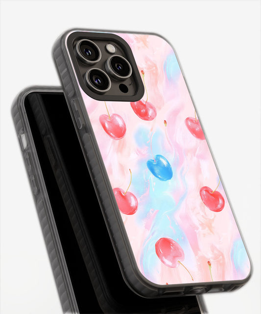 Latest 3rd-Generation Pop Tough Matte Cherries iPhone Case (MagSafe-Compatible)