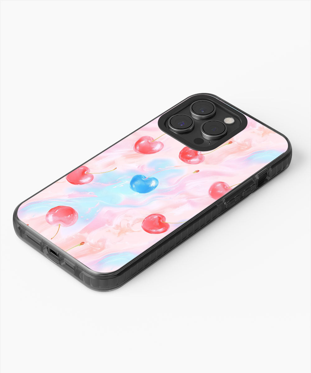 Latest 3rd-Generation Pop Tough Matte Cherries iPhone Case (MagSafe-Compatible)