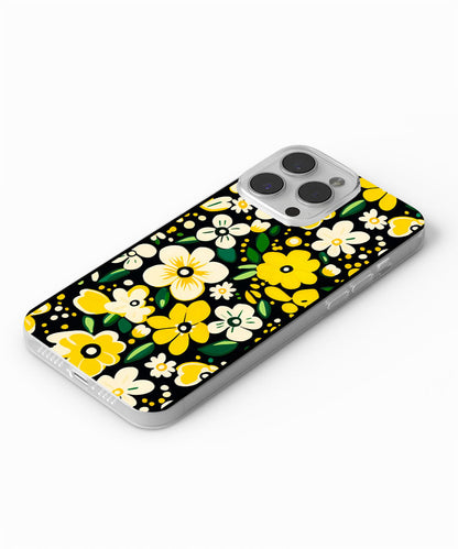Latest 3rd-Generation Crystal Tough Glossy Flowers iPhone Case (MagSafe-Compatible)