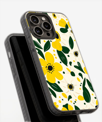 Latest 3rd-Generation Pop Tough Matte Flowers iPhone Case (MagSafe-Compatible)