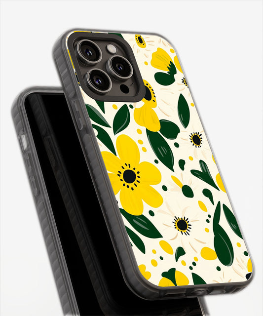 Latest 3rd-Generation Pop Tough Matte Flowers iPhone Case (MagSafe-Compatible)