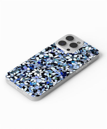 Latest 3rd-Generation Crystal Tough Glossy Flowers iPhone Case (MagSafe-Compatible)