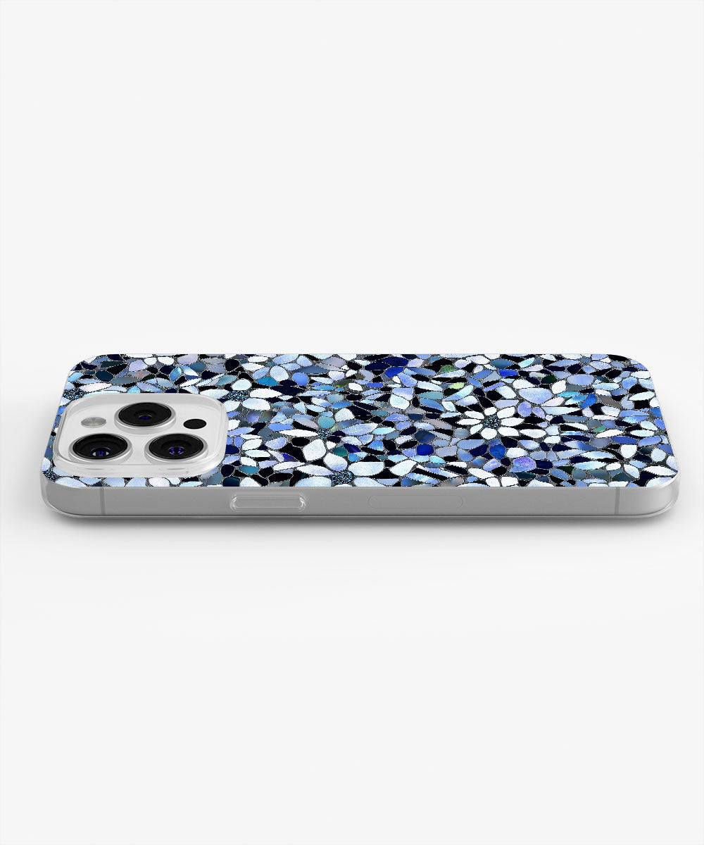 Latest 3rd-Generation Crystal Tough Glossy Flowers iPhone Case (MagSafe-Compatible)