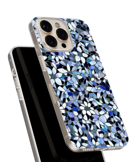 Latest 3rd-Generation Crystal Tough Glossy Flowers iPhone Case (MagSafe-Compatible)