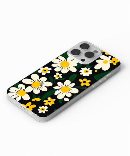 Latest 3rd-Generation Crystal Tough Glossy Flowers iPhone Case (MagSafe-Compatible)