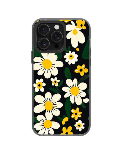 Latest 3rd-Generation Pop Tough Matte Flowers iPhone Case (MagSafe-Compatible) [Back Cover Only]