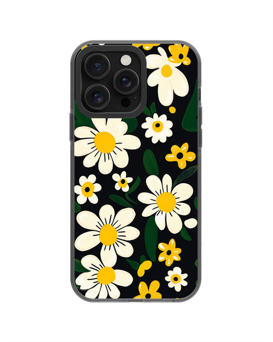 Latest 3rd-Generation Pop Tough Matte Flowers iPhone Case (MagSafe-Compatible) [Back Cover Only]