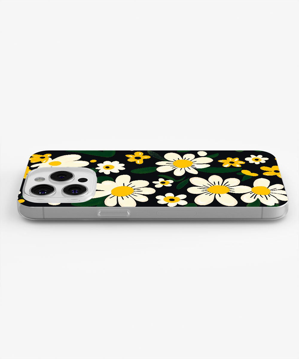 Latest 3rd-Generation Crystal Tough Glossy Flowers iPhone Case (MagSafe-Compatible)