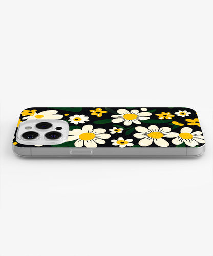 Latest 3rd-Generation Crystal Tough Glossy Flowers iPhone Case (MagSafe-Compatible)