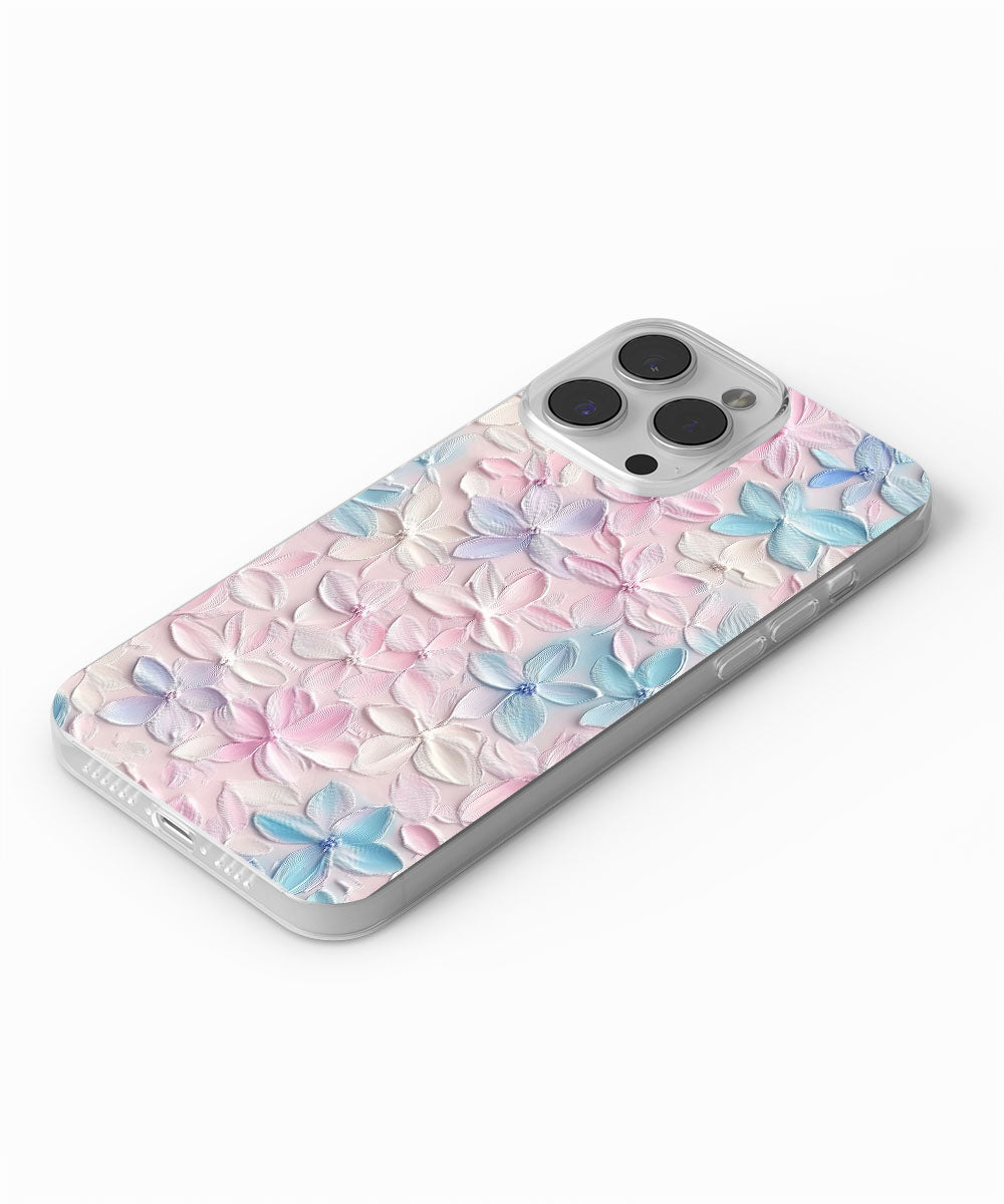 Latest 3rd-Generation Crystal Tough Glossy Flowers iPhone Case (MagSafe-Compatible)