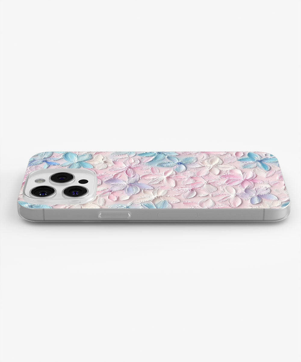 Latest 3rd-Generation Crystal Tough Glossy Flowers iPhone Case (MagSafe-Compatible)