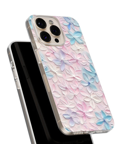 Latest 3rd-Generation Crystal Tough Glossy Flowers iPhone Case (MagSafe-Compatible)