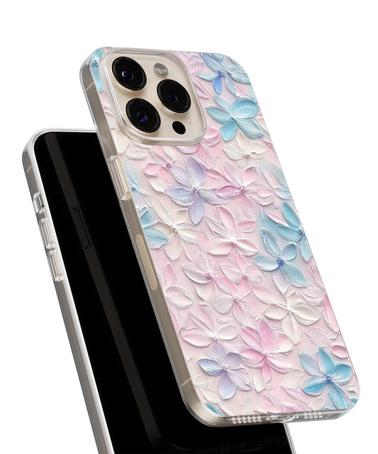 Latest 3rd-Generation Crystal Tough Glossy Flowers iPhone Case (MagSafe-Compatible)